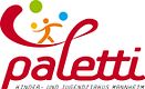 Zirkuszelt des Zirkus Paletti logo